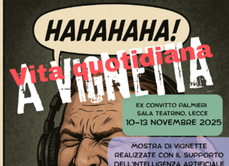 Vita a Vignetta: IA in mostra a Lecce Vita a Vignetta: IA in mostra a Lecce