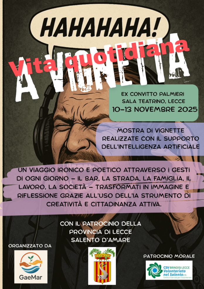 Vita a Vignetta: IA in mostra a Lecce