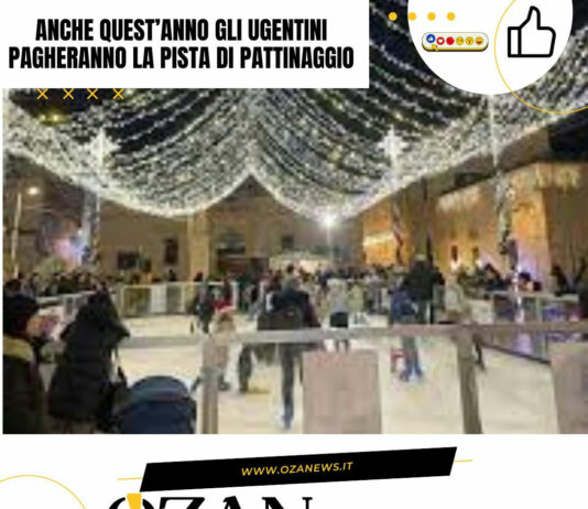 Ugento, pista di pattinaggio: affidamento bis all’APS Arcoìris Ugento: pista ghiaccio, affidamento bis