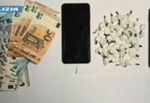 Spaccio di cocaina a Taurisano: arrestato 22enne con 59 dosi Spaccio a Taurisano: 22enne arrestato con cocaina