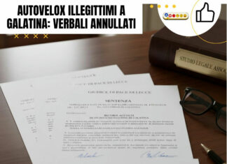 Autovelox illegittimi a Galatina: Verbali annullati Autovelox illegittimi a Galatina: Verbali annullati