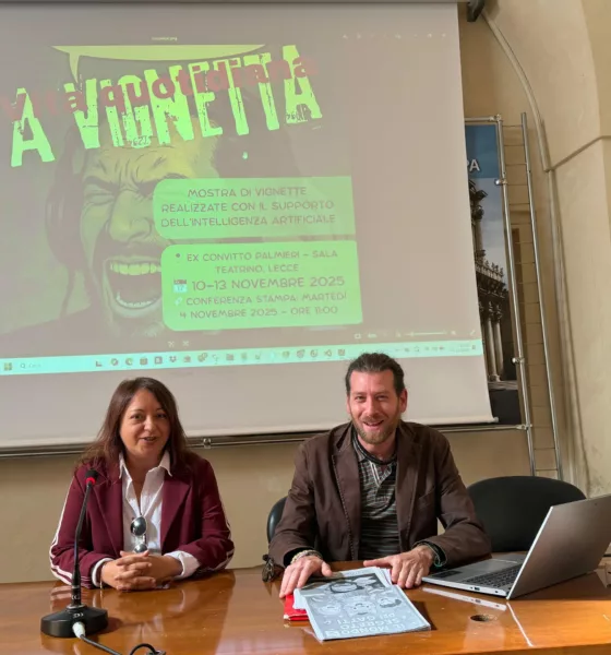 “Vita quotidiana a vignetta”: all’ex Convitto Palmieri a Lecce la mostra interattiva realizzata col supporto dell’IA