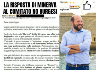 Minerva (PD): “Burgesi priorità, annullare delibera” Burgesi: Minerva vuole annullare delibera regionale