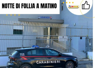 Matino, notte di terrore: arrestato 37enne per lancio di bombola del gas Matino: Arresto per lancio bombola