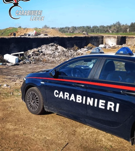 Discarica abusiva scoperta tra Galatone e Seclì
