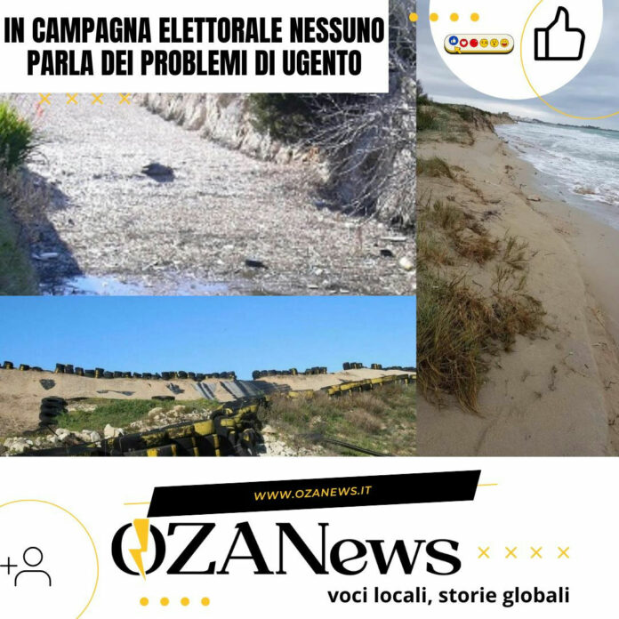 Ugento: silenzio elettorale su ambiente Ugento: silenzio elettorale su ambiente