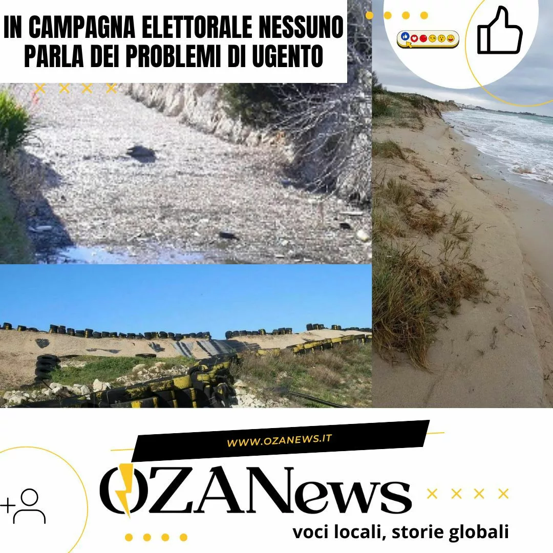 In campagna elettorale nessuno parla dei problemi di Ugento Ugento: silenzio elettorale su ambiente