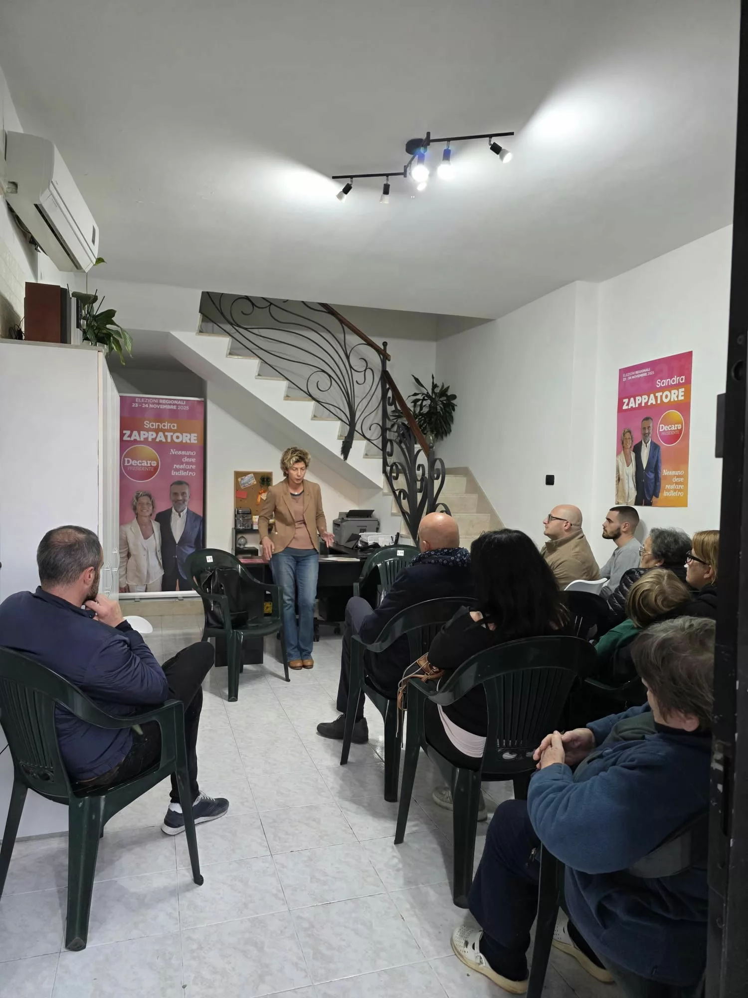 Zappatore a Ugento: casa e sociale