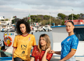 GS Ugento: maglie omaggio al Salento Presentate le nuove maglie del GS Ugento volley, ispirate al mare e ai colori di Ugento. Un omaggio al Salento per la serie D.