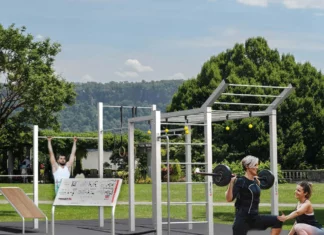 Ugento: nuova area fitness in via Pasteur