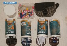 Blitz a Taurisano: droga e 22 ordigni, due arresti