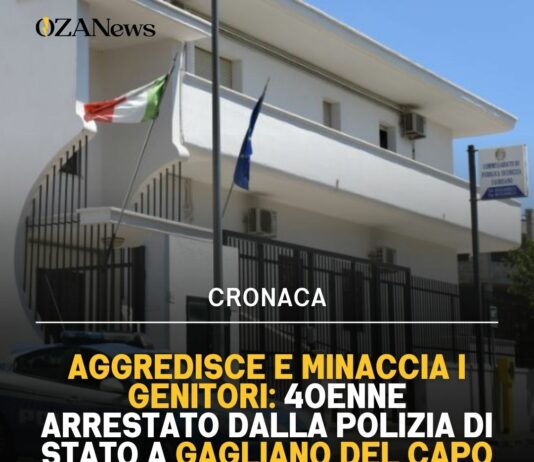 Aggredisce e minaccia i genitori: 40enne arrestato dalla Polizia di Stato