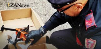 Drone intercettato dai Carabinieri