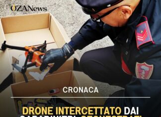 Drone intercettato dai Carabinieri