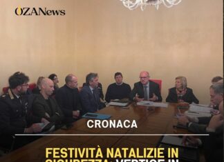 Festività natalizie in sicurezza: vertice in Prefettura a Lecce