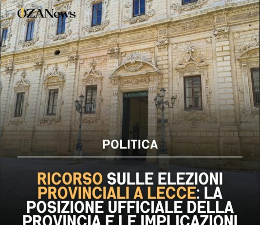 Ricorso elezioni provinciali: la difesa della Provincia