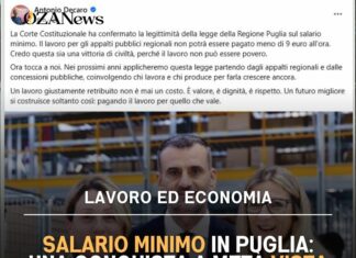 Salario Minimo In Puglia: Una Conquista A Metà Vista Da Ugento