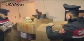 Scoperto deposito clandestino di botti illegali: sequestrata mezza tonnellata di esplosivi a Scorrano