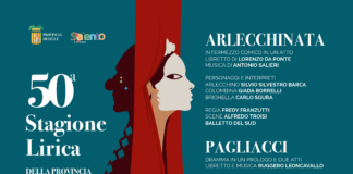 Al Politeama Greco l’inedito dittico Arlecchinata/Pagliacci L’intermezzo giocoso di Salieri e l’opera più famosa di Leoncavallo: in scena l’inedito dittico “Arlecchinata/Pagliacci” per la Stagione lirica della Provincia di Lecce