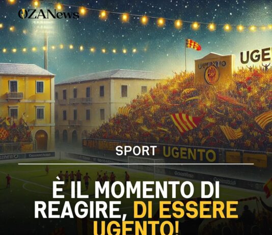È il momento di reagire, di essere Ugento!