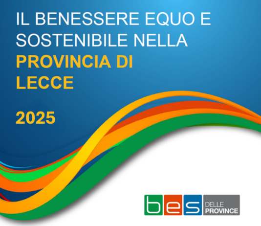 BES 2025: il nuovo rapporto sul benessere a Lecce Benessere Equo e Sostenibile nella provincia di Lecce 2025: pubblicata la nuova edizione