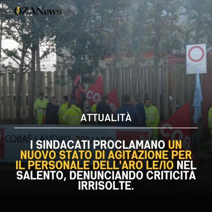 Tensione ARO LE/10: Nuovo stato agitazione igiene ambientale