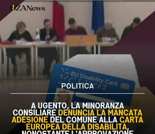 Ugento: Carta Disabilità, minoranza denuncia inerzia del Comune Ugento: Carta Disabilità, minoranza denuncia inerzia Comune