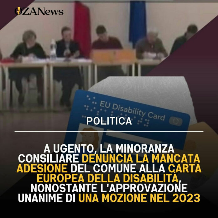 Ugento: Carta Disabilità, minoranza denuncia inerzia Comune