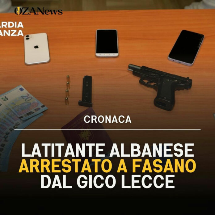 Arrestato a Fasano latitante albanese dal GICO Lecce