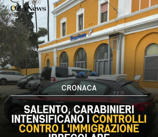 Salento, Carabinieri intensificano i controlli contro l’immigrazione irregolare Salento, Carabinieri intensificano controlli anti-irregolari