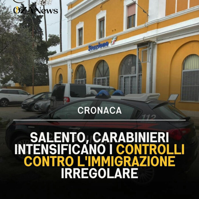 Salento, Carabinieri intensificano controlli anti-irregolari