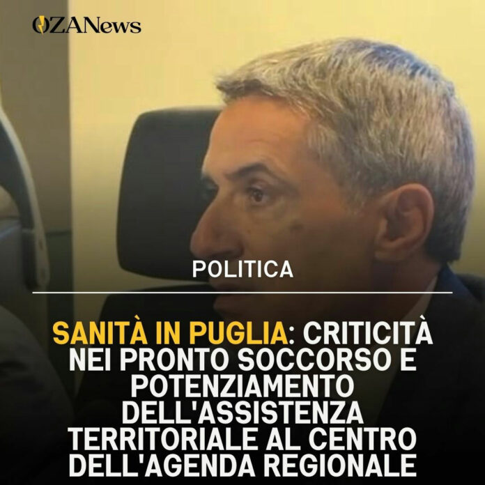 Sanità Puglia: Criticità PS e Territorio