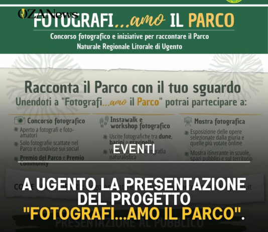 Ugento, al Museo Archeologico la presentazione di “Fotografi…amo il Parco” Ugento: "Fotografi…amo il Parco" per il Litorale Salentino