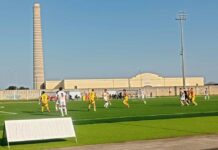 Calcio, sconfitta in esterna per l’Ugento contro il Brilla Campi