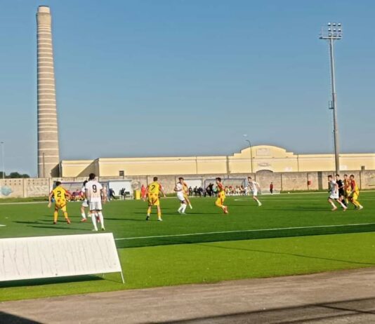 Calcio, sconfitta in esterna per l’Ugento contro il Brilla Campi