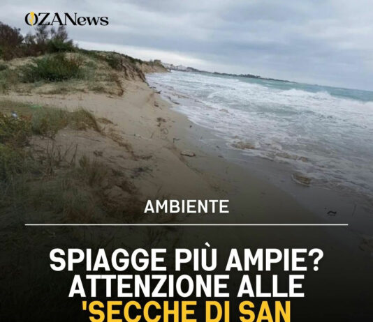 Salento: Spiagge Più Ampie? Attenzione alle ‘Secche di San Sebastiano’ Salento: Spiagge Più Ampie? Attenzione alle 'Secche di San Sebastiano'