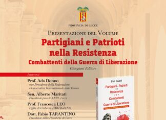Salento, la Resistenza rivive nel libro di Luceri Storie di donne e uomini durante la Resistenza: al Convitto Palmieri la presentazione del nuovo volume di Luceri
