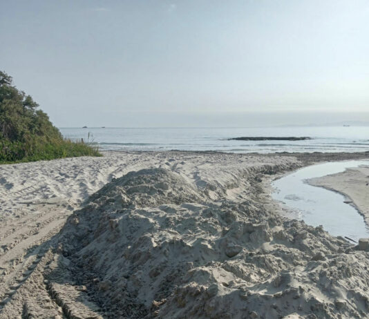 Sequestro e controlli ad Alimini, a Otranto: escavo di sabbia non autorizzato Otranto, sequestro ad Alimini per escavo e deviazione di sabbia in area Natura 2000