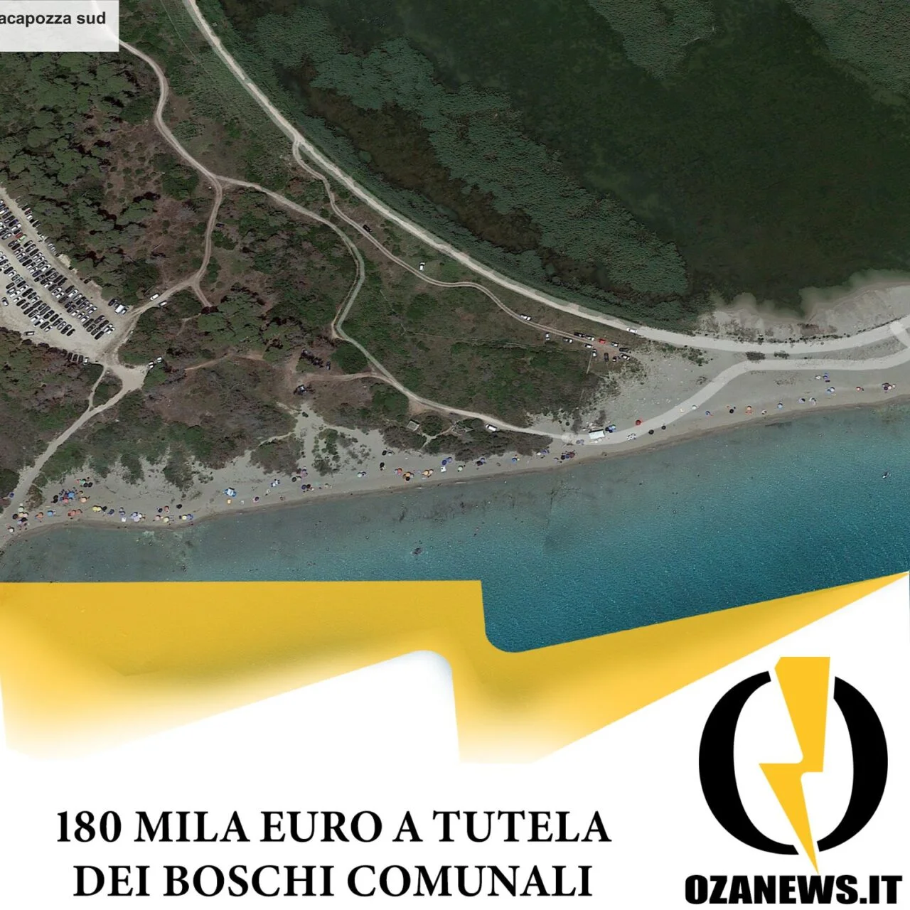 180 mila euro per tutelare i boschi comunali di Ugento