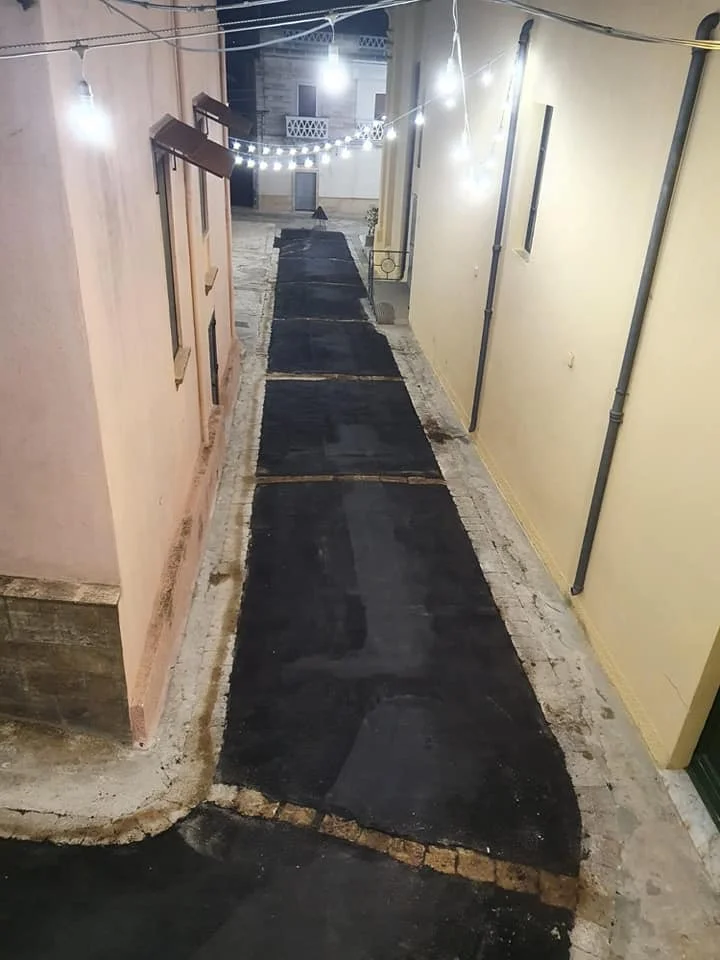 Polemiche sul rifacimento stradale ad Ugento