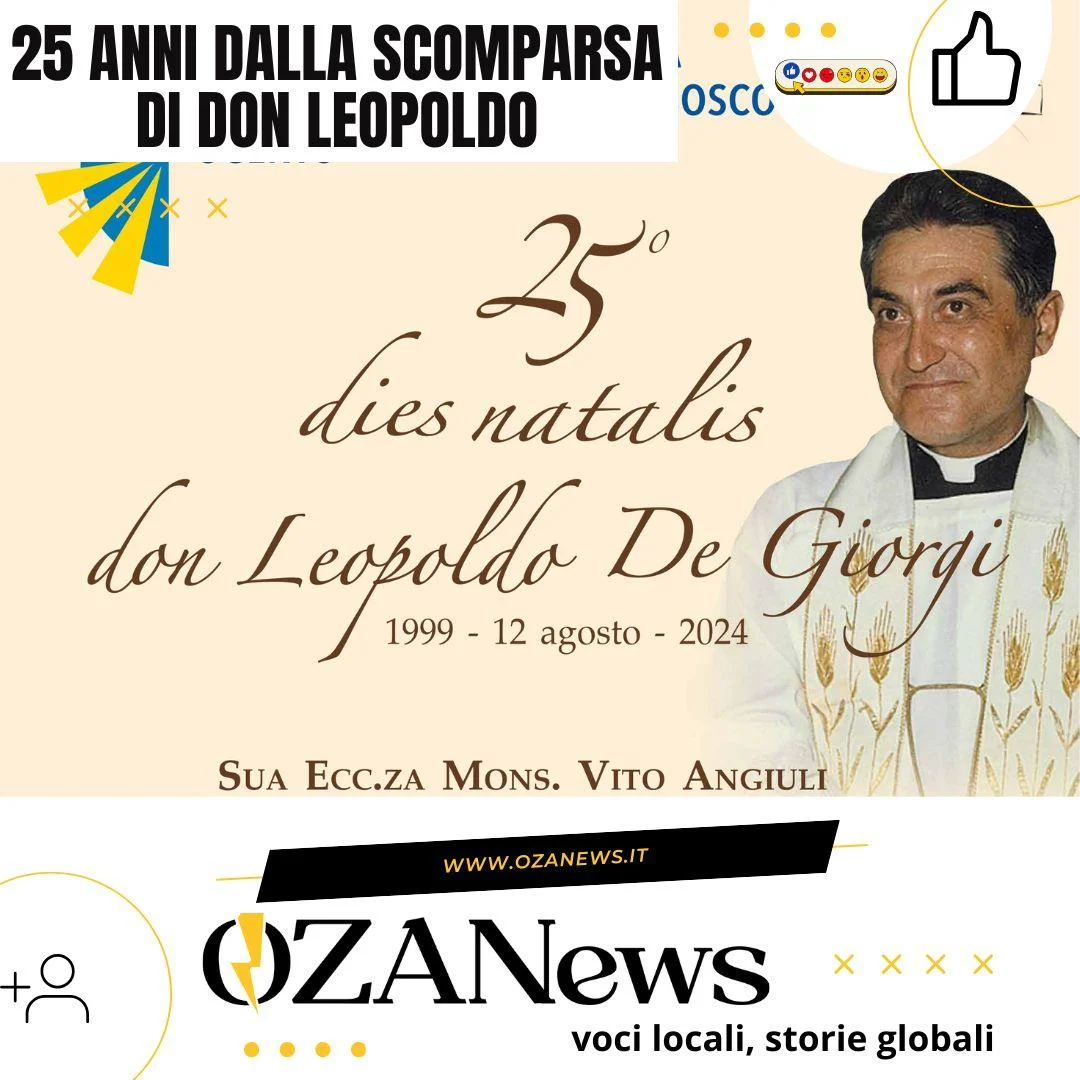 25 anni dalla scomparsa di don leopoldo