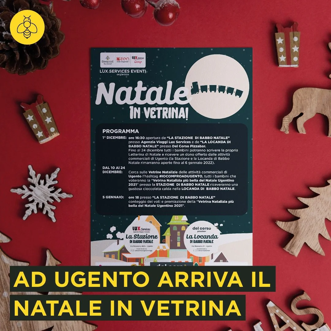 Natale in Vetrina: Iniziativa a Ugento