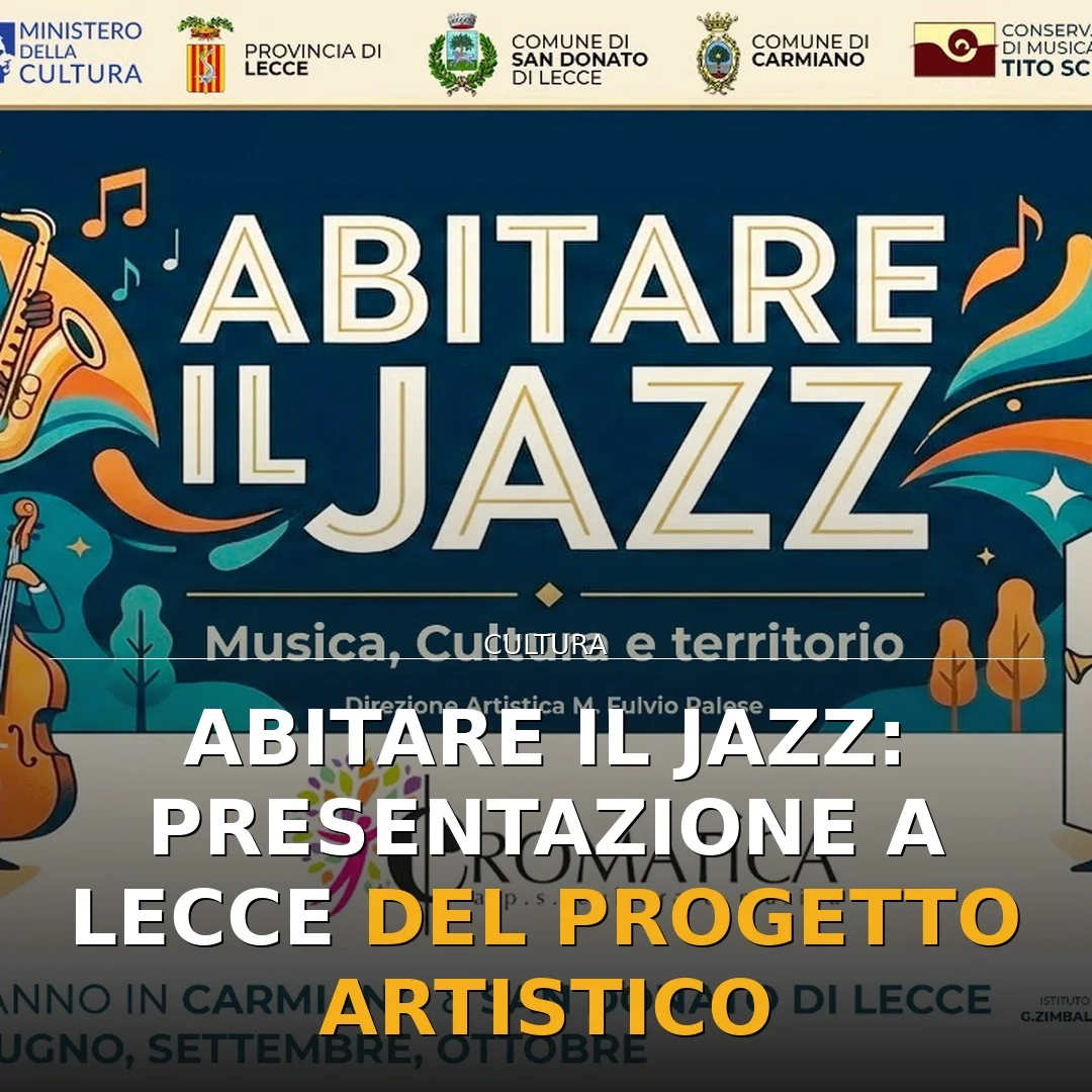 Presentazione di ‘Abitare il jazz’ a Lecce
