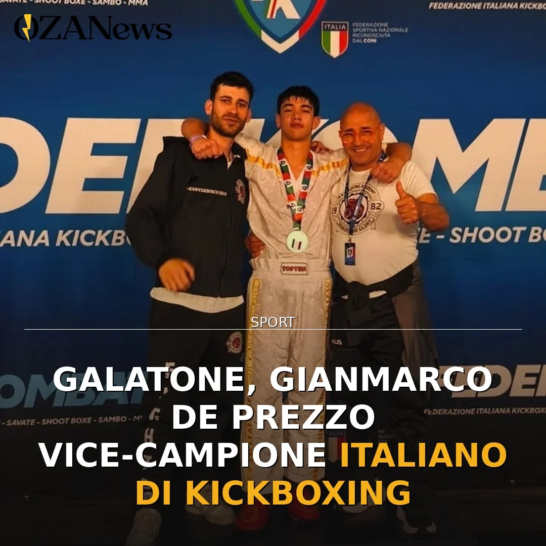 Gianmarco De Prezzo: Vice-Campione Italiano di Kickboxing
