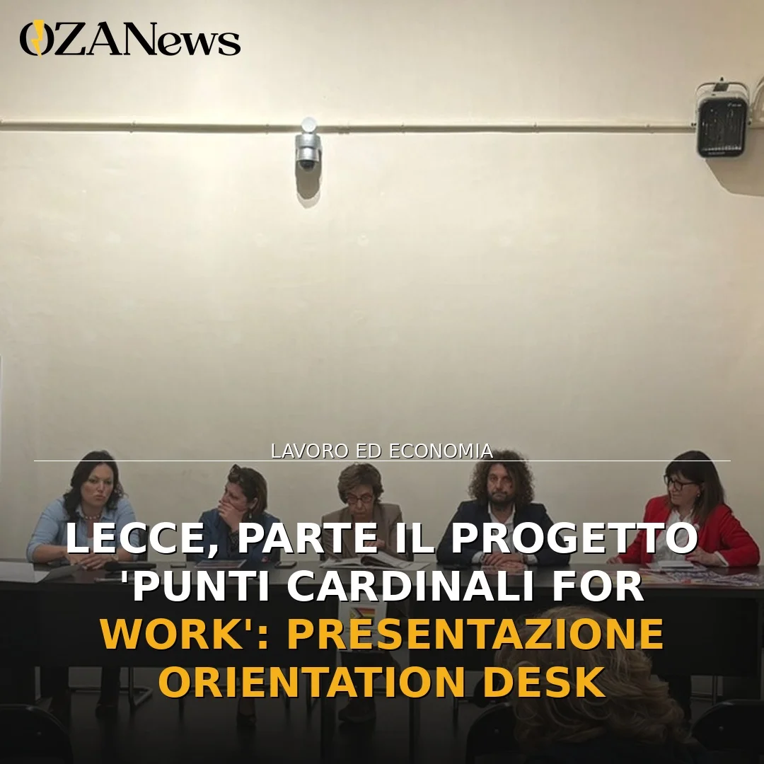 Presentazione del progetto Orientation Desk a Lecce