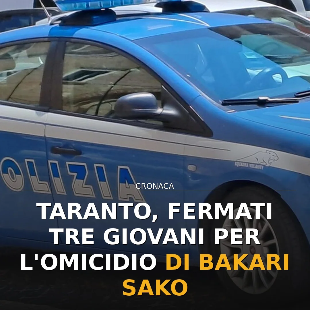 Arresti per l’omicidio di Bakari Sako a Taranto