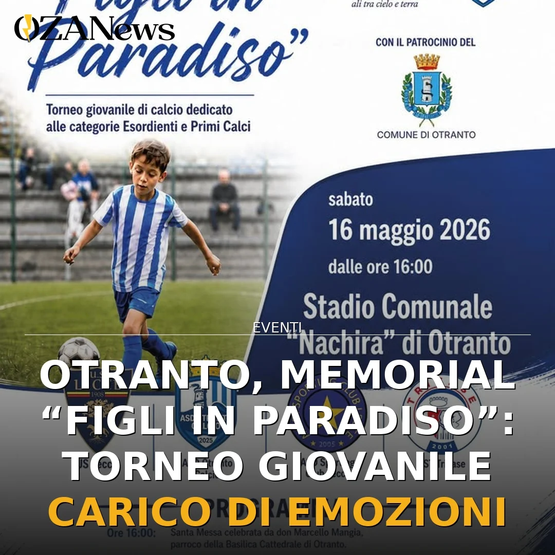 Memorial “Figli in Paradiso” a Otranto