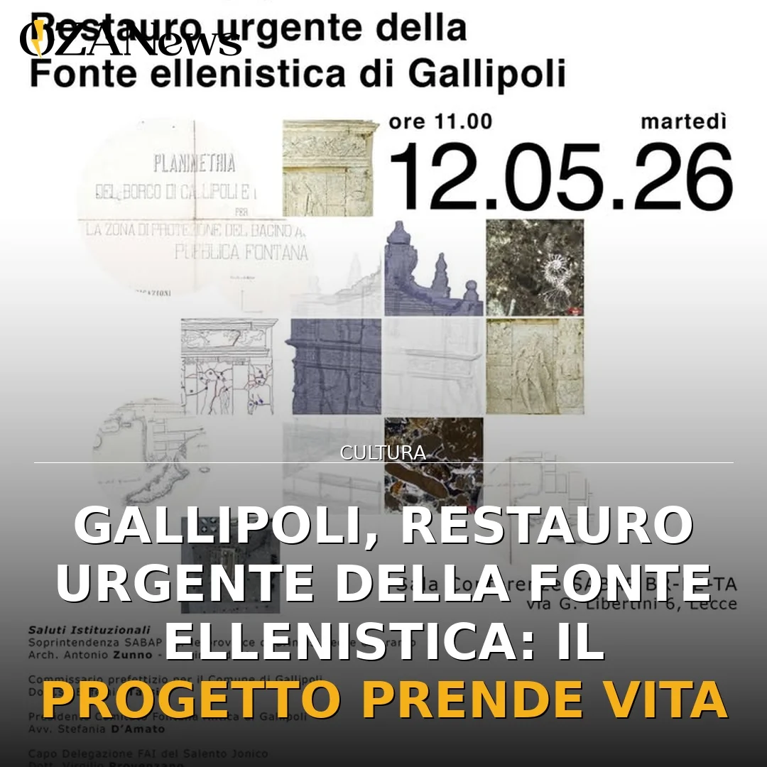 Presentazione del Restauro della Fonte Ellenistica