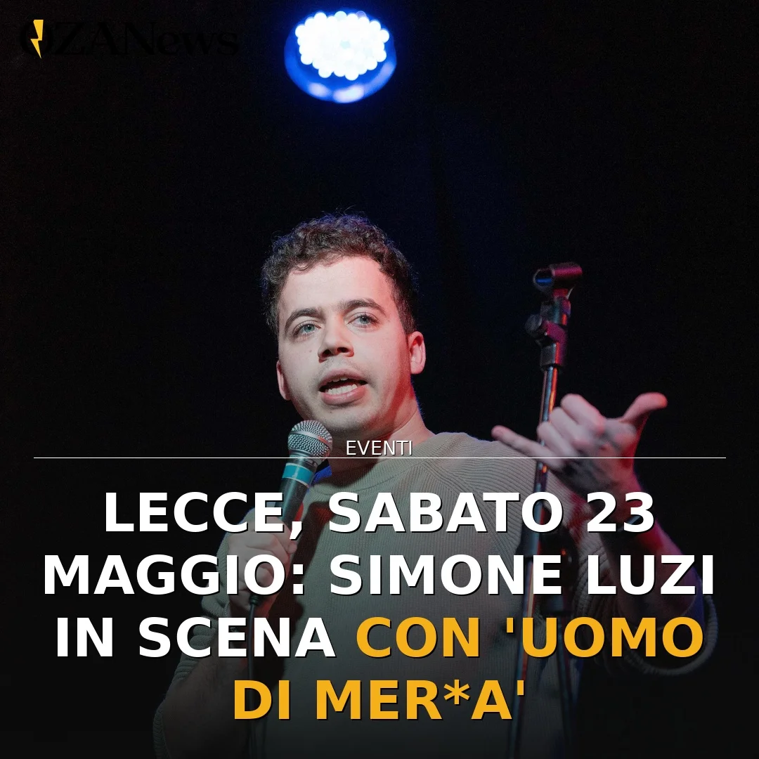 Simone Luzi in Stand Up Comedy a Lecce