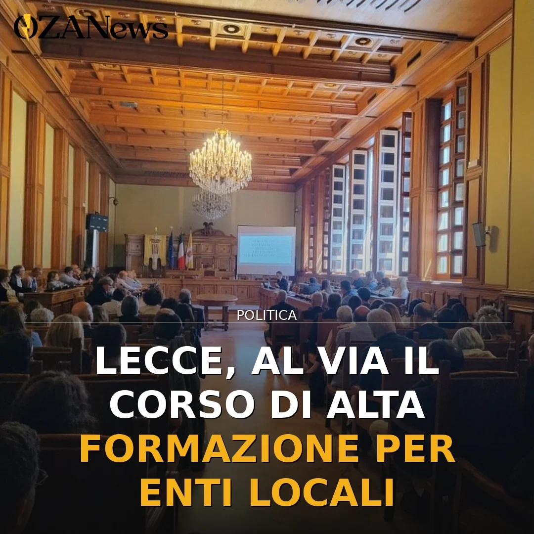 Corso di Alta Formazione per Enti Locali a Lecce